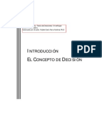 El Concepto de Decisión PDF