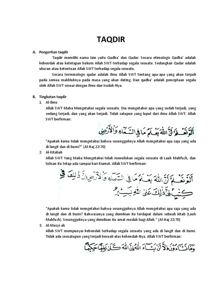 Taqdir Pdf