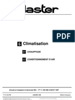 MASTER - Climatisation