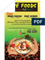 Irie Foods Flyer