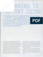 Designing To Prevent A Crime - 2008
