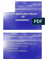 Oracle Application Server 10g Installation