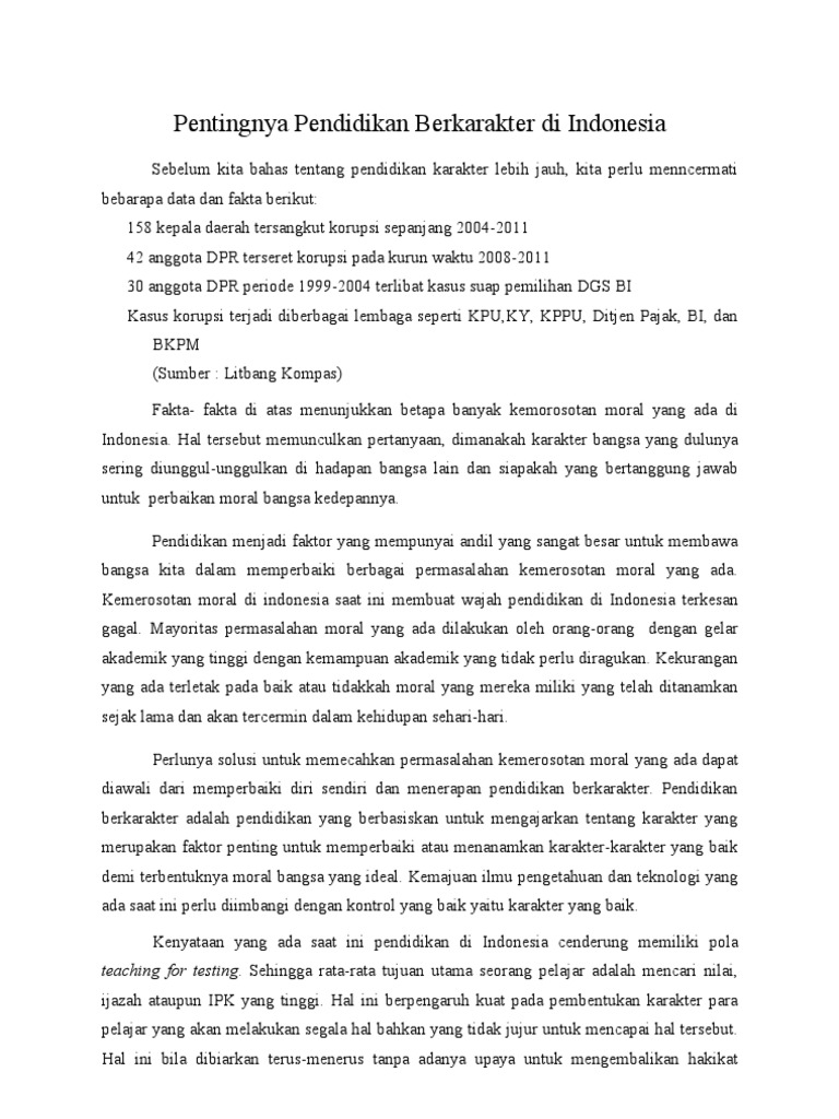 Essay Pendidikan