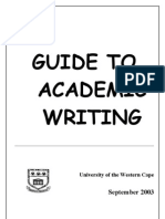 Academic Writing Guide - Complete Draft
