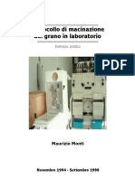 Protocollo Di Macinazione Del Grano in Laboratorio