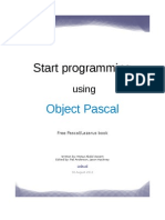 Start Prog Using Pascal