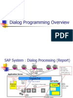 ABAP dialog programmingoverview