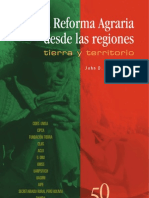 La Reforma Agraria desde las regiones. Tierra y territorio. John D. Vargas Vega (Editor).pdf