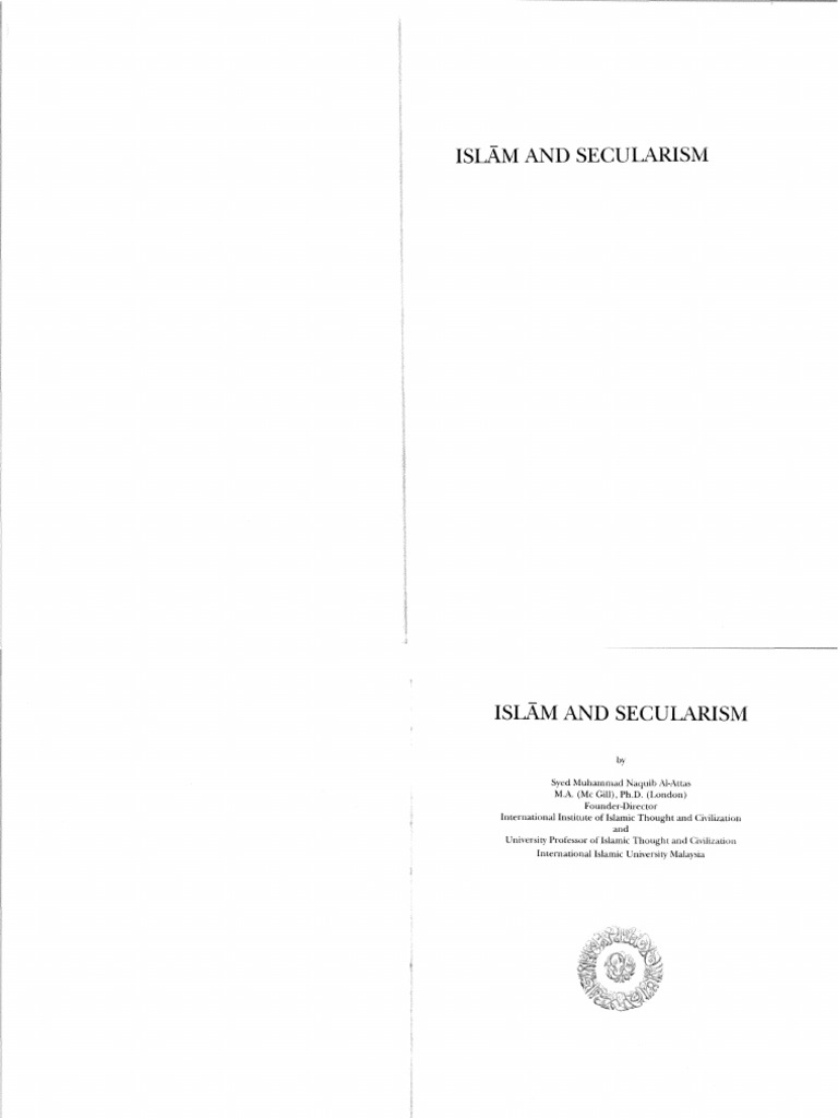 Islam and Secularism | PDF | Existence Of God | Existence