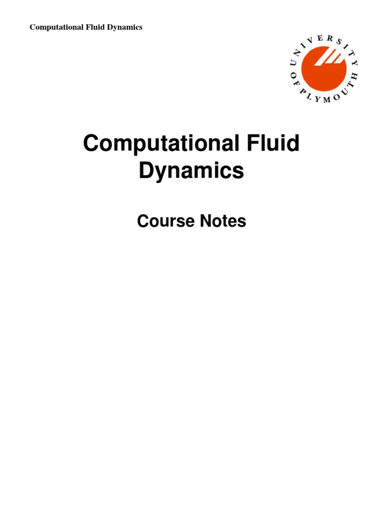 CFDNotes 06 | PDF | Computers | Technology & Engineering