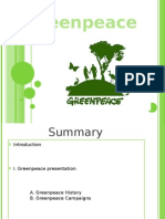 Green Peace Power Point