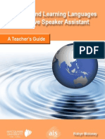 Native Speaker Assistant - Teachers Guide