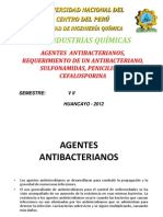 PPT AGENTES ANTIBACTERIANOS