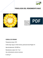 Fisiologia y Agronomia Del Rendimiento Del Maiz E.Acevedo PDF