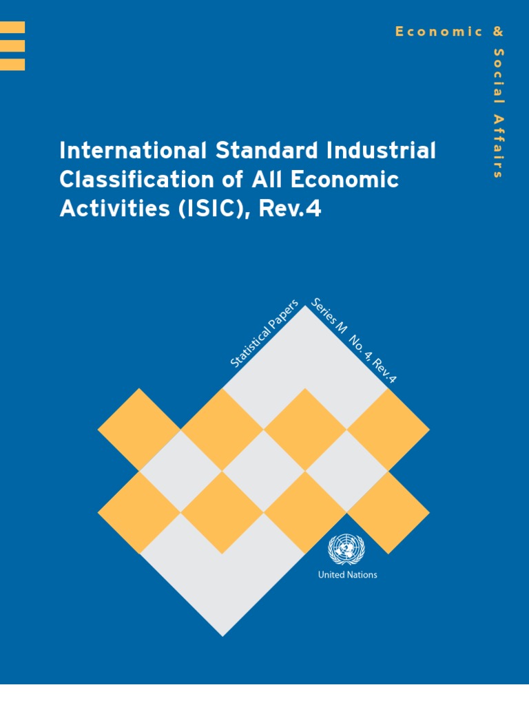 ISIC Rev.4 International Standard Industrial Classification of All
