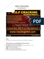 Wep Cracking: On Backtrack 5