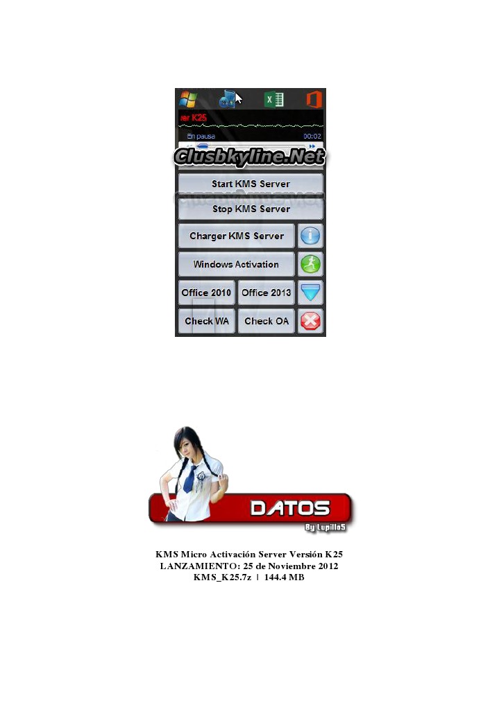 KMS Micro Activación Server K25 | PDF | Windows 8 | Microsoft Office 2010