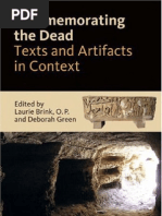 Download Commemorating_the_Dead__Texts_and_Artifacts_in_Context__Studies_of_Roman__Jewish_and_Christian_Burialspdf by Luis Alejandro Villa SN124422465 doc pdf