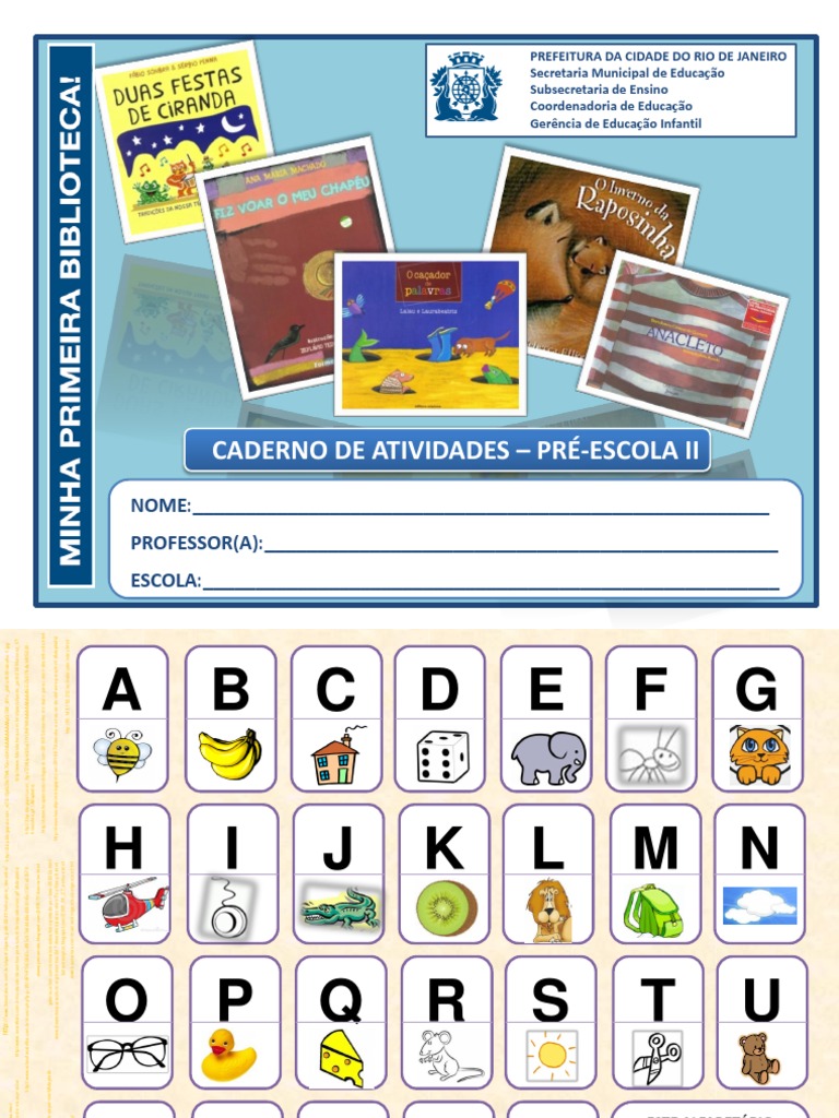 Caderno De Atividades Pre Escola Ii Pdf