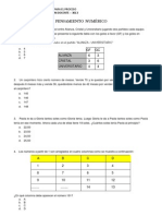 Pensamiento Numérico