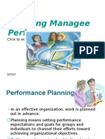 UNIT 2- Performance PlPerformance Planninganning