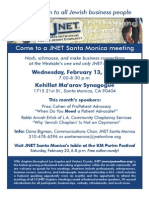 JNET Santa Monica Meeting Flyer - 2-13-13