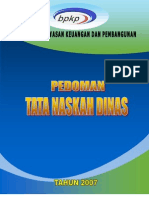 Download Tata Naskah Dinas by Sentot Nindyantono SN124444807 doc pdf