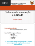 aula enfermagem - SISTEMA DE INFORMAÇÃO EM SAÚDE (SIS) 10.04.12