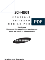 SCH-R631 User Manual