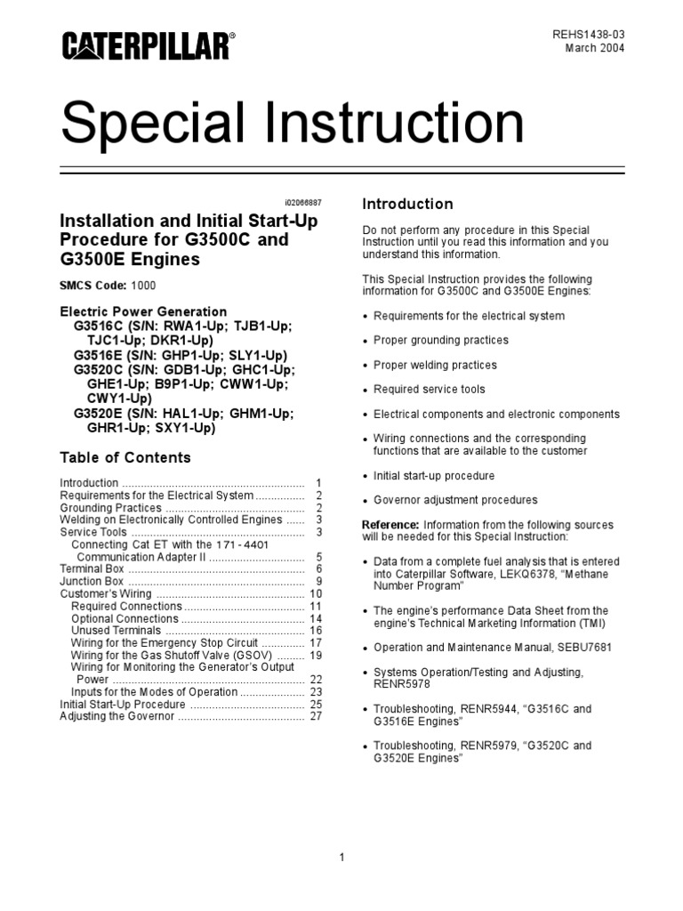3516 Caterpillar Wiring Diagrams