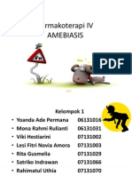 Farmakoterapi IV Amebiasis Kel 4