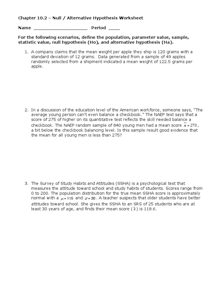10-2-null-alternative-hypothesis-ws-pdf-null-hypothesis-mean