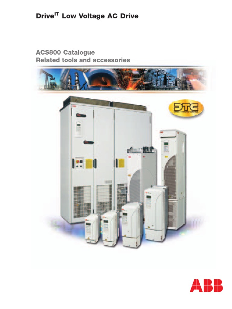 ACS800 Catalogue REV E 171003 | PDF | Power Inverter | Rectifier