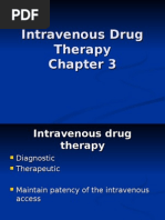 Complications of Intravenous Therapy