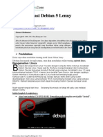 Cara Installasi Debian 5