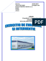 Exercitiu Evacuare Stingere Incendiu PDF