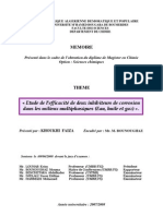 Étude D'inhibiteurs de Corrosion - pdf1