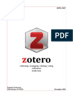 Zotero: Collecting, Managing, Sharing and Citing References Made Easy