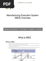 MES Overview
