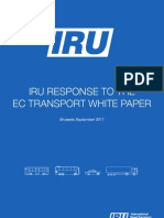  IRU response to the EC transport white paper
