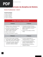 Conteúdo - História - EF - EM