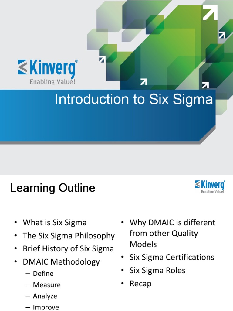 Introduction to Lean Six Sigma Methodology | PDF | Six Sigma | Standard ...