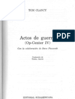 OpCenter 4 - Actos de Guerra - Tom Clancy