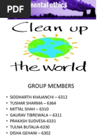 Environmental Ethics