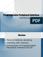 Programmable Peripheral Interface: Interfacing Part III