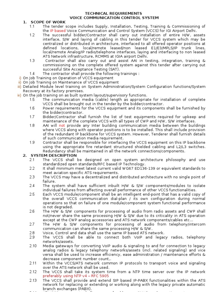 IP Based Voice Communication Control System PDF Radio Telephone