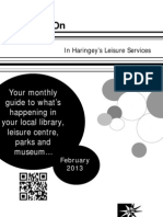 What's On in Haringey Libraries February 2013