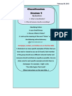 Classification Station 5 - Classifying Fiction