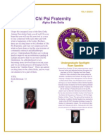 Chi Psi Alumni Newsletter February 2013