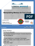 Manipulating Memory for Fun and Profit